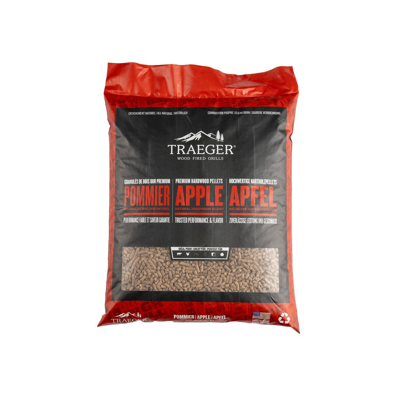 Traeger Apple Pellets- 9 Kg Bag